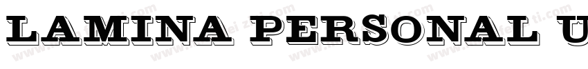 Lamina Personal Use字体转换